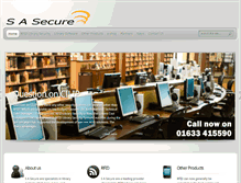 Tablet Screenshot of librarysecurity.co.uk